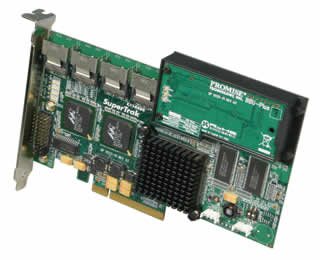 Promise SuperTrak EX16350 Serial ATA PCIe RAID 6 Controller