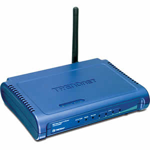 Trendnet TEW-452BRP 108Mbps 802.11g Wireless Firewall Router