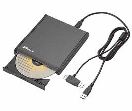 Targus PADVW010U USB 2.0 Rewriteable DVD Slim External Drive