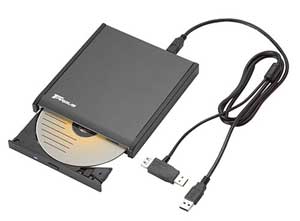 Targus PADVD010U USB 2.0 DVD/CD-ROM Slim External Drive