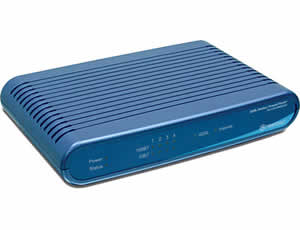 Trendnet TW100-BRM504 4-Port ADSL Firewall Modem Router