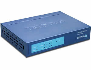 Trendnet TW100-BRF114 Cable/DSL 4-Port Firewall Router