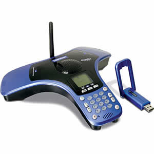 Trendnet TVP-SP4BK ClearSky Bluetooth VoIP Conference Phone Kit