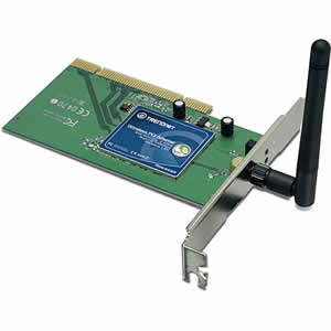 Trendnet TEW-443PI 108Mbps Wireless Super G PCI Adapter