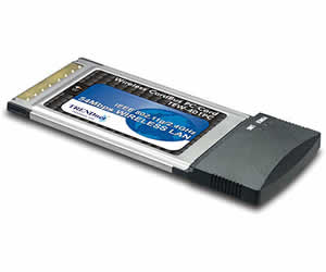 Trendnet TEW-401PC 54Mbps 802.11g Wireless PC Card