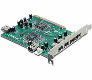 Trendnet TFU-H33PI USB/FireWire Combination PCI Adapter