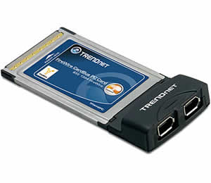 Trendnet TFW-H2PC 2-Port FireWire PC Card