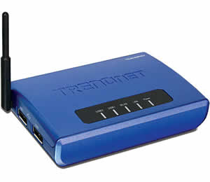 Trendnet TEW-MP2U Wireless Multi-Function Print Server