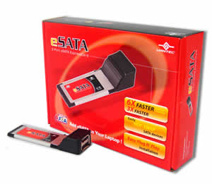 Vantec UGT-ST450CB eSATA ExpressCard