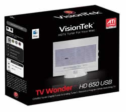 VisionTek TV Wonder 650 USB TV Tuner for MAC