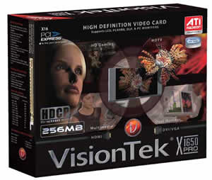 VisionTek X1650 PRO HDMI Graphics Card