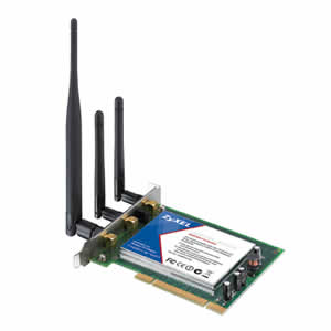 ZyXEL NWD-370N Wireless N PCI Adapter