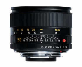 Leica Summilux-R 50 mm f/1.4 Lens