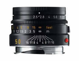 Leica Summarit-M 50 mm f/2.5 Lens