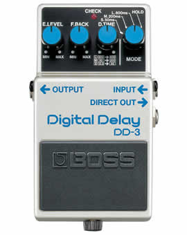 Boss DD-3 Digital Delay User Manual