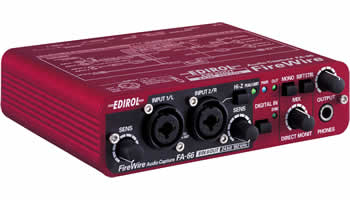 Edirol FA-66 FireWire Audio Capture