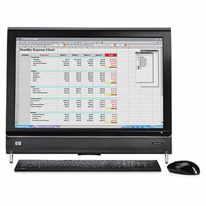 HP dx9000 TouchSmart Business PC