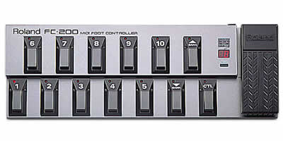 Roland FC-200 MIDI Foot Controller