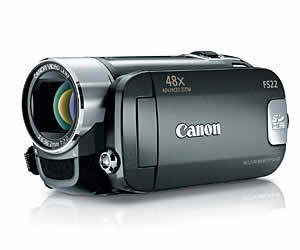 Canon FS22 Dual Flash Memory Camcorder