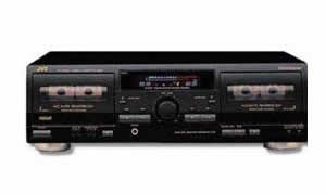 JVC TD-W254BK Double Mechanism Cassette Deck