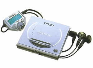 JVC XM-P55 Portable MD Player