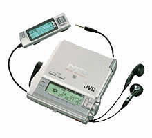 JVC XM-R70SL Portable MD Player