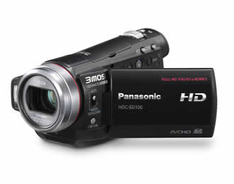Panasonic HDC-SD100 Full-High Defintion 3MOS SD Camcorder
