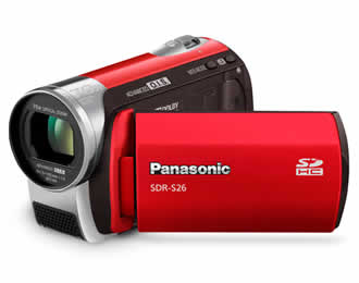 Panasonic SDR-S26 SD Card Standard Defintion Camcorder