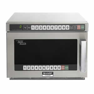 Sharp R-CD1200M Heavy-Duty Commercial Microwave Oven