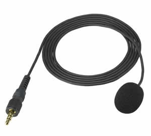 Sony ECMX7BMP Electret Condenser Lavalier Microphone
