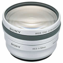 Sony VCL-DEH07V 58mm 0.7X Wide Angle Conversion Lens