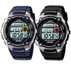 Casio WV200A-1AV/2AV Waveceptor Watch