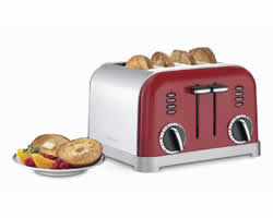 Cuisinart CPT-180R Metal Classic 4-Slice Toaster