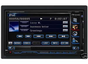 Kenwood DDX814 Excelon 2-DIN Navigation Ready Multimedia DVD Receiver