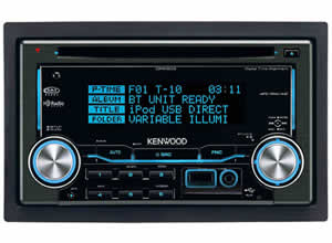 Kenwood DPX303 MP3/WMA/AAC Dual Din CD Receiver