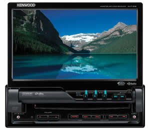 Kenwood KVT-512 Full Featured DVD Entertainment System