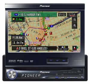 Pioneer AVIC-N5 In-Dash DVD Multimedia GPS Navigation Receiver