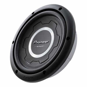 Pioneer TS-SW2501S2|S4 Shallow-Mount Subwoofer