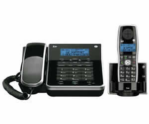 GE 28861FE2 DECT 6.0 Corded/Cordless Expandable Phone