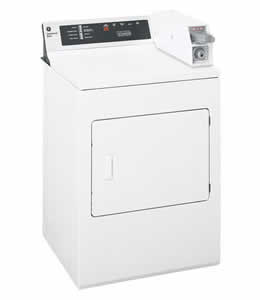 GE DCCD330EGWC Coin-Operated Electric Dryer