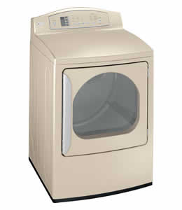 GE DPGT650EHMG Profile King-size Capacity High-Efficiency Electric Dryer