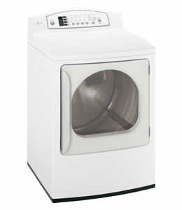 GE DPGT650EHWW Profile King-size Capacity High-Efficiency Electric Dryer