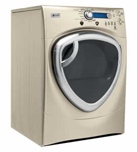 GE DPVH890EJMG Profile Colossal Capacity Electric Dryer