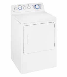 GE DWSR483EGWW Super Capacity Electric Dryer