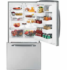 GE GDSL3KCYLLS Bottom Freezer Drawer Refrigerator