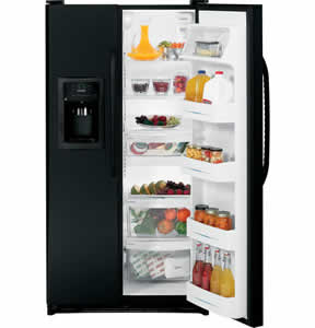 GE GSH22JFXBB Side-By-Side Refrigerator