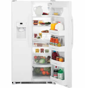 GE GSH22JFXWW Side-By-Side Refrigerator