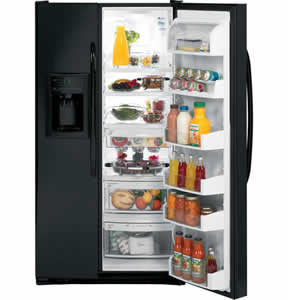 GE GSHF3KGXBB Side-By-Side Refrigerator