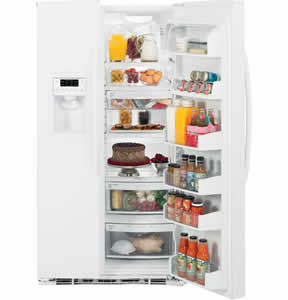GE GSHF5MGXWW Side-By-Side Refrigerator