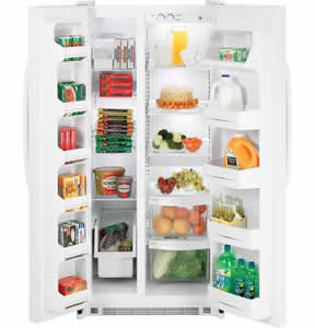 GE GSS22IBTWW Side-By-Side Refrigerator